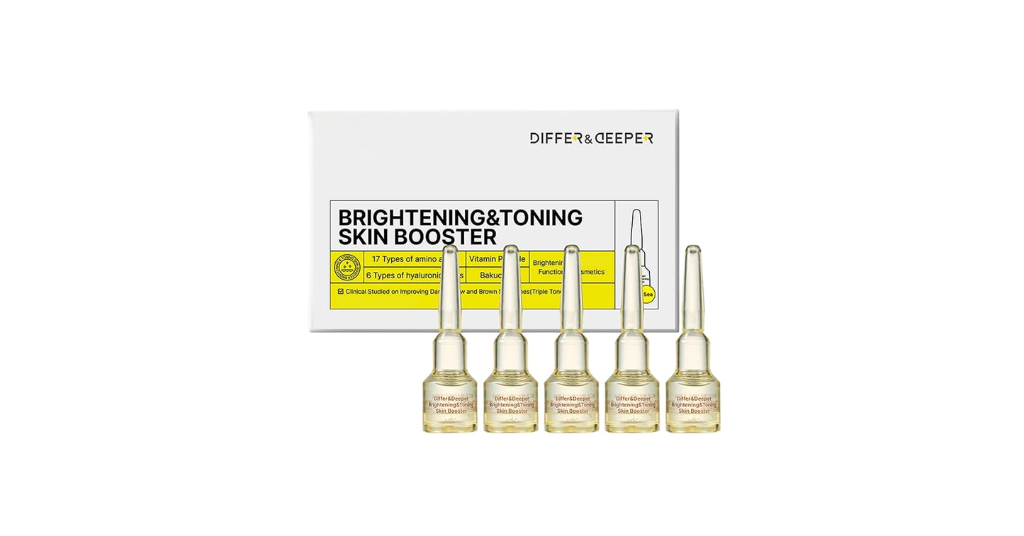 Differ & Deeper Brightening & Toning Booster 5x2 ml