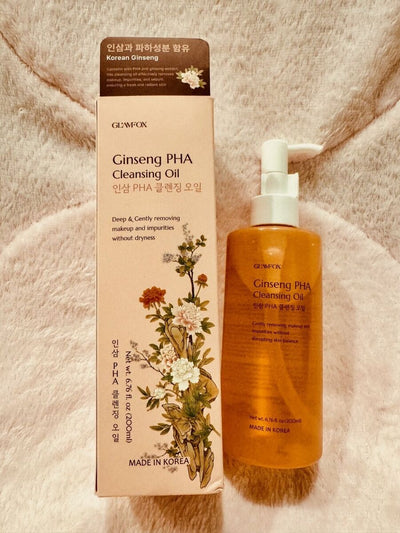 GLAMFOX Ginseng PHA Cleansing Oil 200 ml