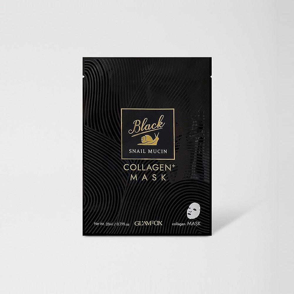 GLAMFOX Black Snail Collagen Mask 23 ml