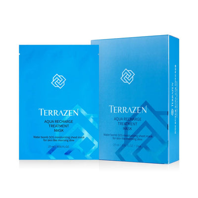 TERRAZEN Aqua Recharge Gel Mask 10buc